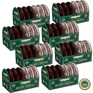 Haeberlein Metzger 8 x 200g Feine Nürnberger Oblaten Lebkuchen 2fach - Bild 1 von 1