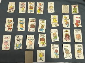 Vtg SWEET OLD MAID Card Game PRE-Garbage Pail RAZZ BERRIE Polly Puff SALLY SUCK - Picture 1 of 11
