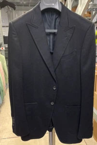 46IT - Tom Ford Black O Connor Cashmere Blazer single breasted - BNWT - Picture 1 of 2