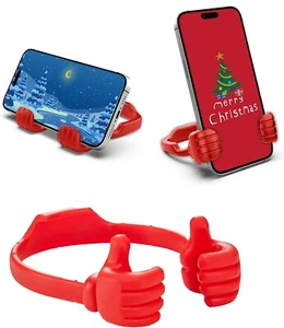 Daumen hoch Handy Ständer - lustiges Geschenk, weißer Elefant 2024 Strumpf Füller - Bild 1 von 5