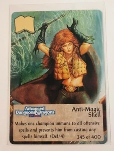 TSR Spellfire CCG 1st Ed. ANTI-MAGIC SHELL Card #345 of 400 AD&D 1994 - Picture 1 of 1