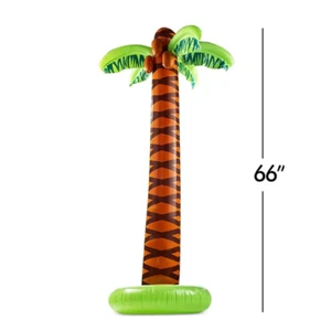 66Inch Giant Inflatable Palm Tree Hawaiian Luau Party Supplies Coconut Tree Beac - Picture 1 of 13