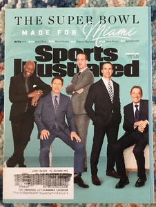 Februar 2020 Miami Super Bowl MVP's Brees Manning + Sports Illustrated - Bild 1 von 2