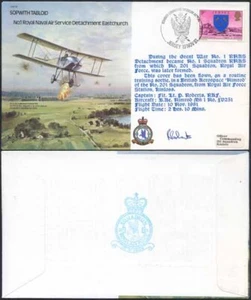 B1b No.1 Royal Naval Air Service Detachment Eastchurch Pilot signiert (A) - Bild 1 von 1