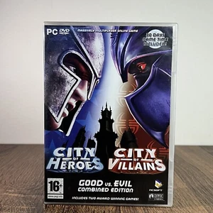 City Of Heroes & City Of Villains Good Versus Evil Edition - PC DVD-ROM - CIB - Picture 1 of 13