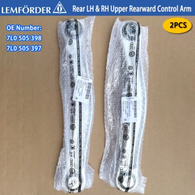 2X Brazo de control superior trasero Lemquire OEM para Audi Q7 VW Touareg Cayenne 2004-2017 Foto 1 de 4