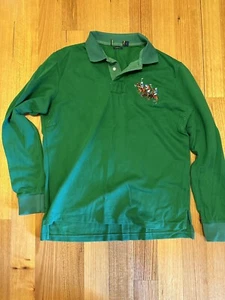 Polo Ralph Lauren Men’s Polo Tshirt Green Size L - Picture 1 of 8