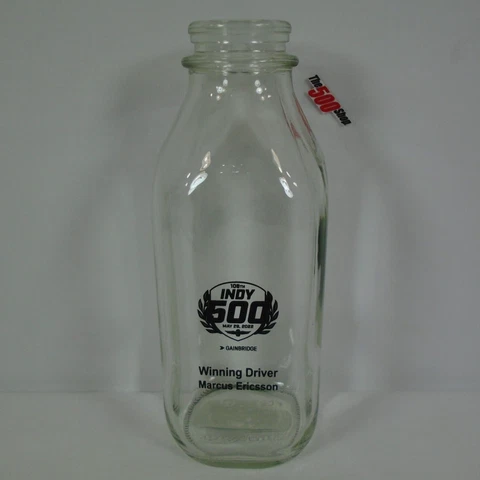 2022 Indianapolis 500 Winning Driver Marcus Ericsson Replica Milk Bottle Cover
