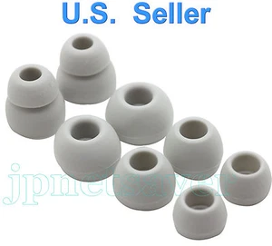 4 Pairs S/M/L, Cone Replacement  Gray Ear Gels for Monster Beats Powerbeats 2    - Picture 1 of 3
