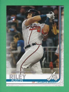2019 Topps Update Series #US252 AUSTIN RILEY RD RC Atlanta Braves ROOKIE DEBUT - Bild 1 von 2