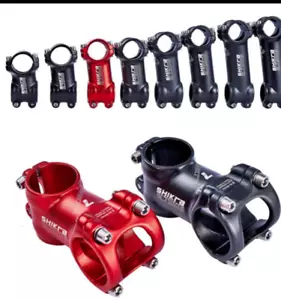 Stelo manubrio 31,8 lega di alluminio bicicletta anteriore MTB stelo rialzo mountain bike - Foto 1 di 25