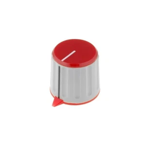 RN-110EH-R6.1 Drehknopf mit Anzeige ABS ØAchse: 6mm Ø21,7x19,8mm grau rot SCI - Picture 1 of 1