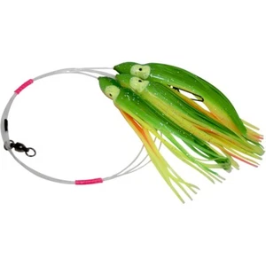 Daisy Chain Leader - Green Yellow & Orange - Marlin, Tuna, Mahi, Sailfish, Whaoo - Imagen 1 de 1