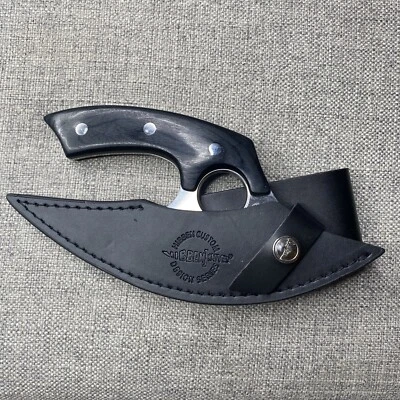 Нож с фиксированным лезвием Hibben Legacy Ulu - GH5074 - нож с ножнами - Изображение 1 из 4