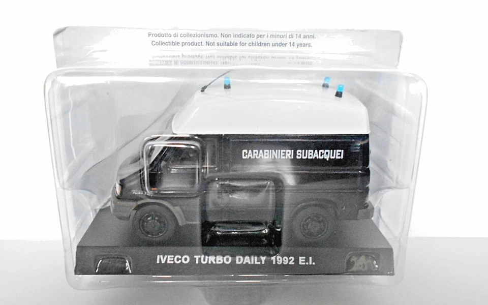 Die cast 1/43 Modellino Furgone Carabinieri Iveco Turbo Daily 1992(SC2-D)  - Immagine 1 di 1