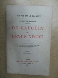 Blanche "Vorschlag eines Malers von Gauguin in der schwarzen Revue" 3. Serie Brüder 1928 - Bild 1 von 7