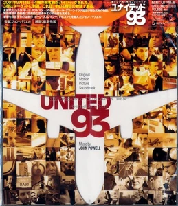 John Powell "UNITED 93" soundtrack Japan CD SEALED out of print - Picture 1 of 2