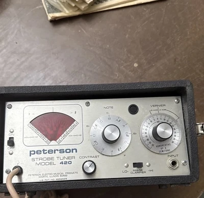 Peterson Strobe Tuner Model 420 - Image 1 of 2