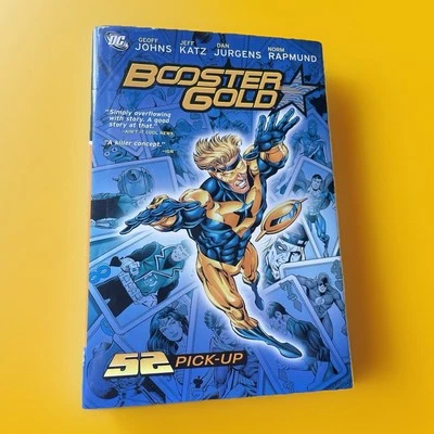 DC Comics BOOSTER GOLD 52 PICK-UP (HC 2008) Geoff Johns Jeff Katz Dan Jurgens - Imagem 1 de 4