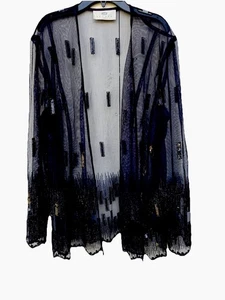 aspeed Over Top Gr. L-XL Damen schwarz durchsichtig Langarm - Bild 1 von 9