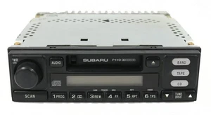 Receptor de radio AMFM Subaru Legacy 2000-2002 reproductor de casete 86201AE06A Face P119 - Imagen 1 de 7