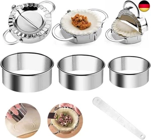 NAROSEBE 7 Stück Ravioli Former Edelstahl Ravioli Dumpling Maker Former  - Bild 1 von 8
