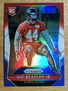 2015 Panini Prizm Prizms Rosso Bianco e Blu #299 Vic Beasley Jr. - Foto 1 di 2