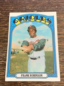 1972 TOPPS FRANK ROBINSON #100 ORIOLES AUSGEZEICHNET+ ODER BESSER - Bild 1 von 2