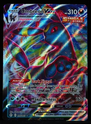 Umbreon VMAX #095 Mint Off-Center Pokemon Card - Image 1 of 3