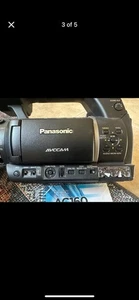 Panasonic AG-AC130AP AVCCAM Camcorder W/Battery & Charger  Works Good - Picture 1 of 4