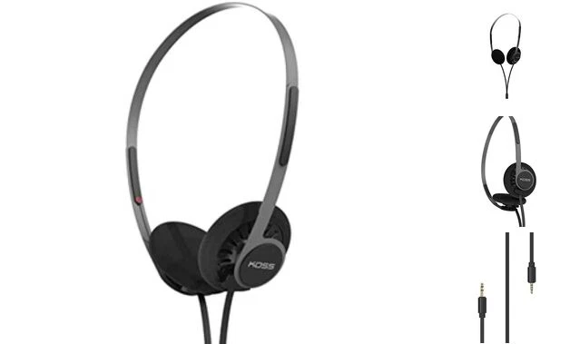  KPH40 Utility On-Ear Headphones, Detachable small Stealth Black open-back - Image 1 of 4
