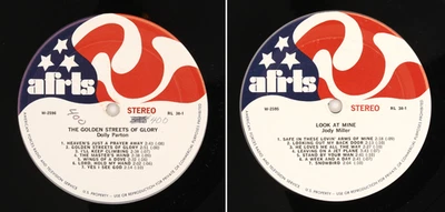 1971 AFRTS Dolly Parton Jody Miller Country Armed Forces Transcription LP RL38-1 - Image 1 of 4