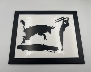 Pablo Picasso Modern Classics Series Toros Y Toreros Acrylic 10.5 X 8.5 in VTG - Picture 1 of 9