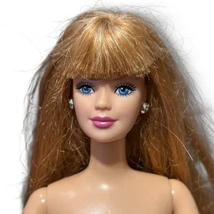 Barbie Puppe - Mackie Face Bangs 1991 Kopf Biegen und Bewegen Ballettkörper 1994 - Nude - Bild 1 von 7