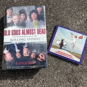 The Rolling Stones Mixed Lot: Get Yer Ya-Ya's Out CD & Old Gods Almost Dead Book - Imagen 1 de 8