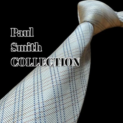 Corbata para hombre Paul Smith patrón a cuadros hecha en Italia accesorio informal usada Foto 1 de 4