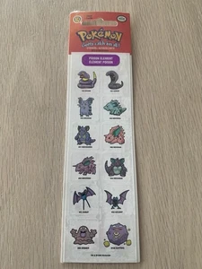 1999 Vintage Pokemon - Stickers / Autocollants - New Sealed Pack - Poison Types - Bild 1 von 9