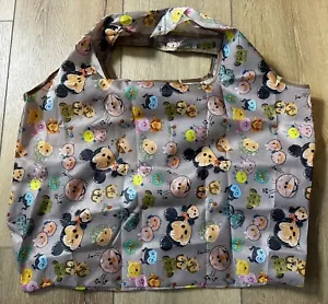 Disney Mickey Tsum Tsum Eco Reusable Bag Shopping Tote Foldable - Picture 1 of 3
