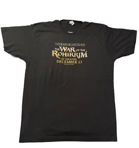 LOTR The War of The Rohirrim (2024 Film) Promo T-Shirt Size XL - New - Picture 1 of 2