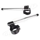 Clip On Handlebar Replacement Bar Fit 35MM Fork Tube Motorcycle pair