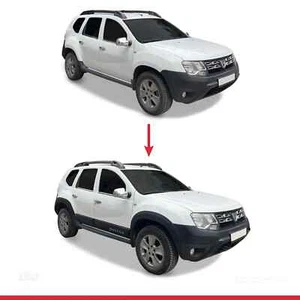 Dacia Duster 2010-2017 ABS Fender & Door Moulding Body Kit 12 Pcs (WRITTEN) - Picture 1 of 8