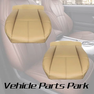 For 2007-2014 Chevy Avalanche Replacement Front Bottom Leather Seat Cover Tan - Bild 1 von 11