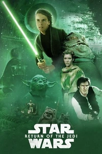 Star Wars Return of the Jedi Metal Poster Han Solo R2D2 7x11 12x18 C4 - Picture 1 of 1