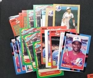 Lote de 24 tarjetas de béisbol Tim Raines en total - Imagen 1 de 1