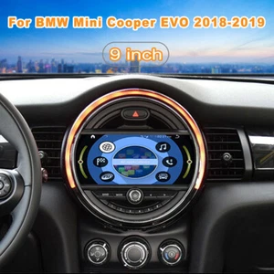 Car Navigation Player for BMW Mini Cooper EVO 2018-2019 wireless Carplay BT WIFI - Picture 1 of 14