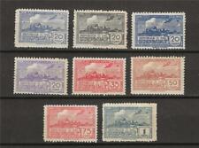 Uruguay 1939 Sc# C93-99 Airmail Plane over sculptured Oxcart MNH