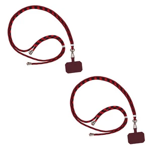 2Pcs New Universal Smart Phone Lanyard Case Cover Holder Sling Strap Neck Cord - Picture 1 of 8