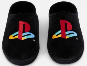 Playstation Mule Slippers Black Mens - Picture 1 of 5