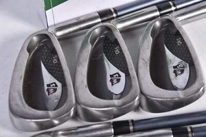 Wilson Di5 Irons / 6-PW+SW / Regular Flex UST Mamiya Nanotech 370 Shafts - Picture 1 of 7