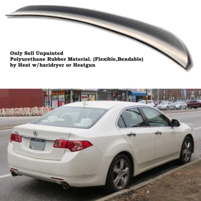 Alerón trasero tipo pico de pato 284F para sedán Acura TSX CU2 2009~2014 Foto 1 de 4